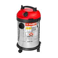 Строительный пылесос Зубр ПУ-30-1400 М3 1400Вт (уборка: сухая/влажная) серый