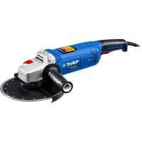 Углошлифовальная машина Зубр Профессионал УШМ-П230-2200 П 2200Вт 6600об/мин рез.шпин.:M14 d=230мм