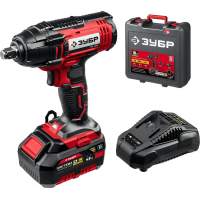 Гайковерт Зубр ГУЛ-255-41 аккум. патрон:квад.1/2