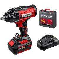 Гайковерт Зубр ГУЛ-410-41 аккум. патрон:квад.1/2