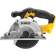 Циркулярная пила (дисковая) DeWalt DCS373N 460Вт (ручная) D диска.:140мм
