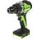 Дрель-шуруповерт Greenworks GD24DD90 аккум. патрон:быстрозажимной (3707507)