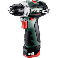 Дрель-шуруповерт Metabo PowerMaxx BS BL аккум. патрон:быстрозажимной (кейс в комплекте) (601721500)