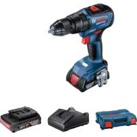 Дрель-шуруповерт Bosch GSB 18V-50 + L аккум. патрон:быстрозажимной (кейс в комплекте) (06019H5100)