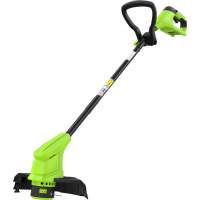 Триммер электрический Greenworks G24LT25K2 аккум. разбор.штан. реж.эл.:леска Триммер электрический Greenworks G24LT25K2 аккум. разбор.штан. реж.эл.:леска