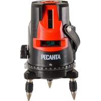 Нивелир лазерн. Ресанта ПЛ-3 Green 2кл.лаз. 550нм цв.луч. зеленый 3луч. (61/10/530)