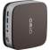 ПК Мини Osio BaseLine B51i-017 i5 1235U (1.3) 16Gb SSD512Gb Iris Xe Windows 11 Pro 64 GbitEth WiFi BT 59.85W коричневый/серебристый
