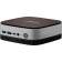 ПК Мини Osio BaseLine B51i-017 i5 1235U (1.3) 16Gb SSD512Gb Iris Xe Windows 11 Pro 64 GbitEth WiFi BT 59.85W коричневый/серебристый