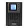 ИБП POWERMAN Online 1000, LCD, двойного преобразования, 1000ВА, 900Вт, 4 штуки IEC320 С13 с резервным питанием, USB, RS232, слот SNMP, разъем EPO, батарея 12В 9Ач 2 шт., 1 кабель для нагрузки C13/C14, 144 х 209 х 293 мм., 9.16кг./ UPS POWERMAN Online 1000