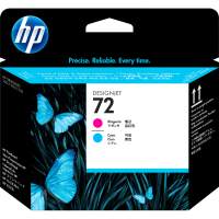HP 72 Magenta and Cyan Printhead