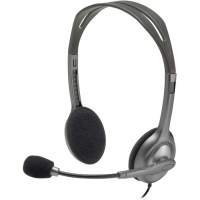 Гарнитура  Logitech H110 (20-20000Hz, mic, 2x3.5mm jack, 1.8m) [981-000271]