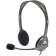 Гарнитура  Logitech H110 (20-20000Hz, mic, 2x3.5mm jack, 1.8m) [981-000271]