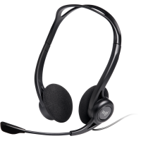 Гарнитура Logitech PC 960 Stereo ( 20-20000Hz, mic, volume control, USB, 2.4m) [981-000100]