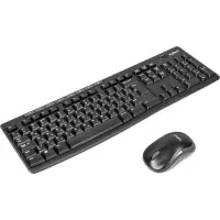 Набор клавиатура + мышь Logitech Wireless Desktop MK270 (USB, FM, keyboard:2xAAA, mouse:optical, 1000dpi, 3btn+Roll, 1xAA) [920-004518]
