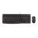 Набор клавиатура + мышь Logitech Desktop MK120 Black ( USB, keyboard: waterproof,  mouse: optical, 1000dpi, 3btn+Scroll) Retail [920-002561]