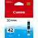 Струйный картридж Canon CLI-42 C EUR/OCN голубой, 600 стр., для Canon Pixma PRO-100/PRO-100S
