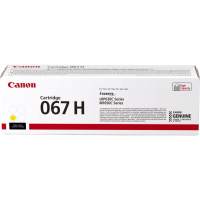 Тонер-картридж Canon 067 H Y желтый, 2350 стр., для Canon i-SENSYS LBP631CW LBP631/LBP633Cdw LBP633/MF651Cw MF651/MF655Cdw MF655/MF657Cdw MF657