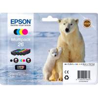 Набор картриджей Epson Multipack №26 (4шт) многоцветный, 200 стр., для Epson XP600/7/8