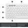 Клавиатура Logitech Keyboard K380 OFF-WHITE Wireless Bluetooth RTL, Multi-Device [920-009589]
