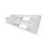 cAP XL ac Ceiling/Wall Wireless Access Point, Dual-band, dual-chain, 2.4 GHz 802.11b/g/n 6 dBi antenna gain, 5 GHz 802.11a/n/ac 5.5 dBi antenna gain, 2x Gigabit LAN ports, PoE-in/PoE-out