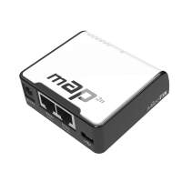Маршрутизатор/ mAP Dual-Chain 2.4GHz micro AP, 650MHz CPU, 64MB RAM, 2xEthernet, PoE out