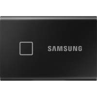 Внешние HDD и SSD Samsung External SSD T7 Touch, 2000GB, Touch ID, Type-C, USB 3.2 Gen2, R/W 1050/1000MB/s, 85x57x8mm, Black [MU-PC2T0K/WW]