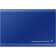 Внешние HDD и SSD Samsung External SSD T7, 1000GB, Type-C, USB 3.2 Gen2, R/W 1050/1000MB/s, 85x57x8mm, Indigo Blue [MU-PC1T0H/WW]