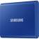 Внешние HDD и SSD Samsung External SSD T7, 1000GB, Type-C, USB 3.2 Gen2, R/W 1050/1000MB/s, 85x57x8mm, Indigo Blue [MU-PC1T0H/WW]