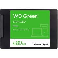 Твердотельный накопитель WD Green, 480GB, SATA III, 2.5