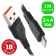 Кабель GoPower GP01L USB (m)-Lightning (m) 1.0м 2.4A ПВХ черный (1/800) [00-00018568]