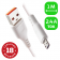 Кабель GoPower GP01M USB (m)-microUSB (m) 1.0м 2.4A ПВХ белый (1/800) [00-00018563]