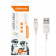 Кабель GoPower GP01M USB (m)-microUSB (m) 1.0м 2.4A ПВХ белый (1/800) [00-00018563]