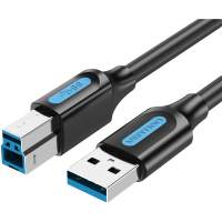 Кабель Vention USB 3.0 AM/BM  - 1.5м [COOBG]
