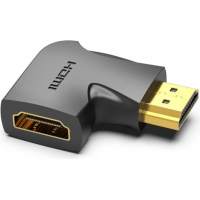 Переходник Адаптер-Vention HDMI v2.0 19M/19F угол 90 [AIPB0]