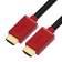 Кабель GCR 2.0m HDMI версия 1.4, черный, красные коннекторы, OD7.3mm, 30/30 AWG, позолоченные контакты, Ethernet 10.2 Гбит/с, 3D, 4K GCR-HM450-2.0m, экран [GCR-HM450-2.0m]
