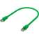 GCR Патч-корд прямой 1.5m UTP кат.6, зеленый, 24 AWG, ethernet high speed, RJ45, T568B, GCR-52386