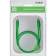 GCR Патч-корд прямой 1.5m UTP кат.6, зеленый, 24 AWG, ethernet high speed, RJ45, T568B, GCR-52386