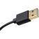 Кабель-переходник HDMI(M) +USB- DP(F) 0.15m  4K*60Hz VCOM[CG599E]
