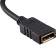 Кабель-переходник HDMI(M) +USB- DP(F) 0.15m  4K*60Hz VCOM[CG599E]