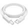 Кабель GCR Premium 1.0m USB 2.0, AM/BM, белый нейлон 28/24 AWG, экран, армированный, морозостойкий, GCR-54211 [GCR-54211]
