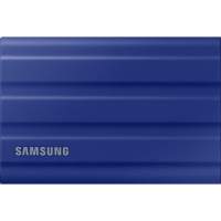 Внешние HDD и SSD Samsung External SSD T7 Shield, 1TB, Type C-to-C/A, USB 3.2 Gen2, R/W 1050/1000MB/s, IP65, 88x59x13mm, 98g, Blue (12 мес.) [MU-PE1T0R/WW]