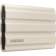 Внешние HDD и SSD Samsung External SSD T7 Shield, 1TB, Type C-to-C/A, USB 3.2 Gen2, R/W 1050/1000MB/s, IP65, 88x59x13mm, 98g, Beige (12 мес.) [MU-PE1T0K/WW]
