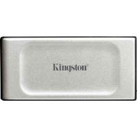 Твердотельный накопитель Kingston External SSD XS2000, 4000GB, Type-C, USB 3.2 Gen 2x2, R/W 2000/2000MB/s, IP55, 70x33x14mm, Silver (5 лет) [SXS2000/4000G]