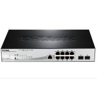 Сетевой коммутатор / Managed Gigabit Switch with 8 10/100/1000Base-T PoE + 2 SFP Ports