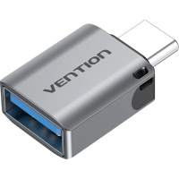 Переходник Адаптер-Vention OTG USB Type C M/ USB 3.0 AF [CDQH0]