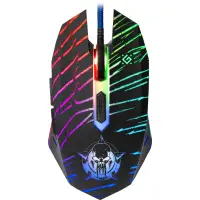 Мышь Defender проводная игровая Dark Agent GM-590L 6 кнопок,12800dpi [52590]