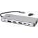 Адаптер TypeC -(2HDMI+DP)4K*60Hz+3USB3.0+TC+USB2.0+RJ45+SD+TF+PD+audio+TCадаптер, VCOM [4706]