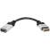 Адаптер DisplayPort(M) - HDMI(F) 0.15m 4K@60Hz VCOM [CG621M-0.15]
