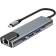 Адаптер USB 3.1 Type-Cm -HDMI A(m) 4K@30Hz, RJ45, 2XUSB3.0, PD, iOpen [ACU435M]