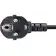 Кабель компьютер - розетка 220V EU (угловой)VDE 3GX0,5mm2, 1,8m, медь, Telecom TY021-CU0.5-1.8M